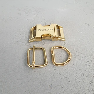Gold 10 компл./лот пряжка с гравировкой обеспечивает лазерную гравировку услуги настроить логотип 25 мм DIY ошейник для собак экологическая Регулируемая пряжка - Цвет: Gold