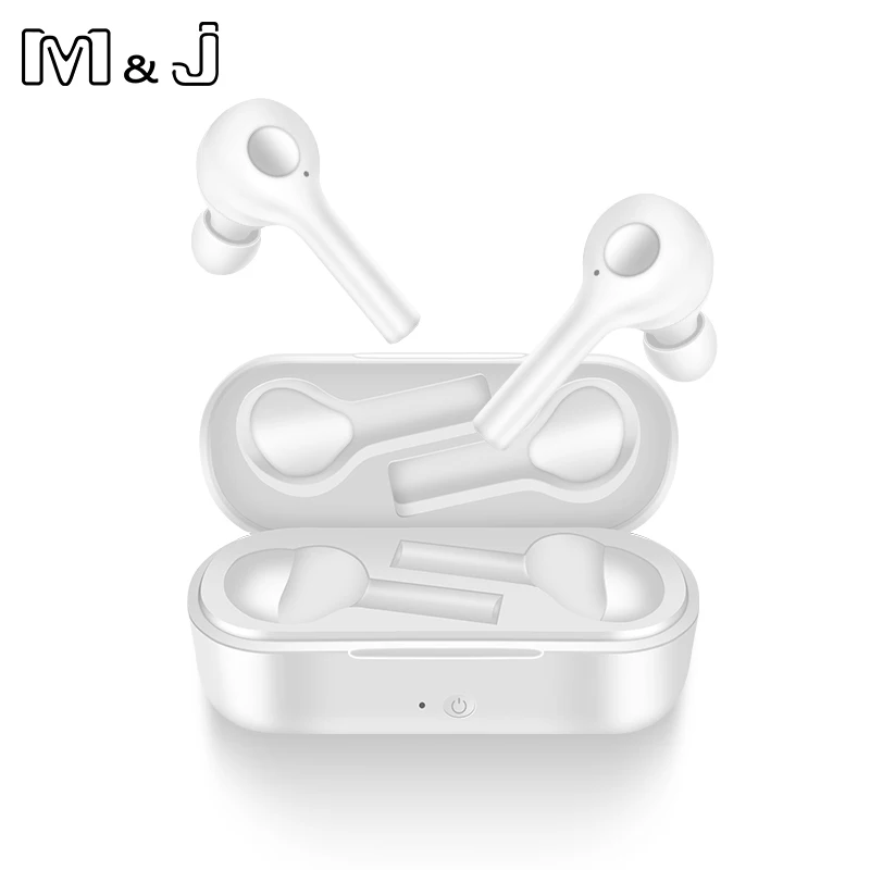 TWS наушники M & J с поддержкой Bluetooth 5 0 и зарядным футляром|Наушники гарнитуры| |