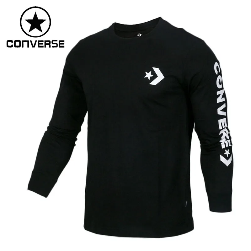 

Original New Arrival 2018 Converse Star Chevron Wordmark Long Sleeve Men's Pullover Jerseys Sportswear