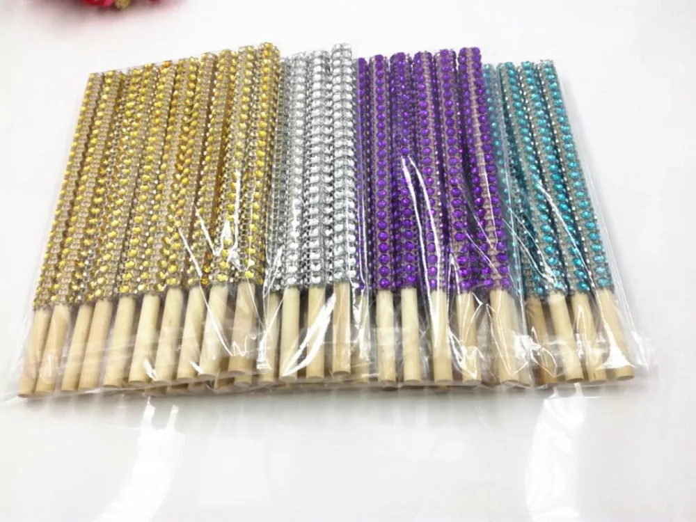 New 20pcs Silver Golden Pink Purple Bling Candy Apple Sticks Silver New 20pcs Silver Golden Pink Purple Bling Candy Apple Sticks Silver