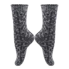 Осенне-зимние толстые теплые лыжные носки женские зимние вязаные шерстяные носки винтажные обычные носки спортивные носки теннисные велосипедные носки