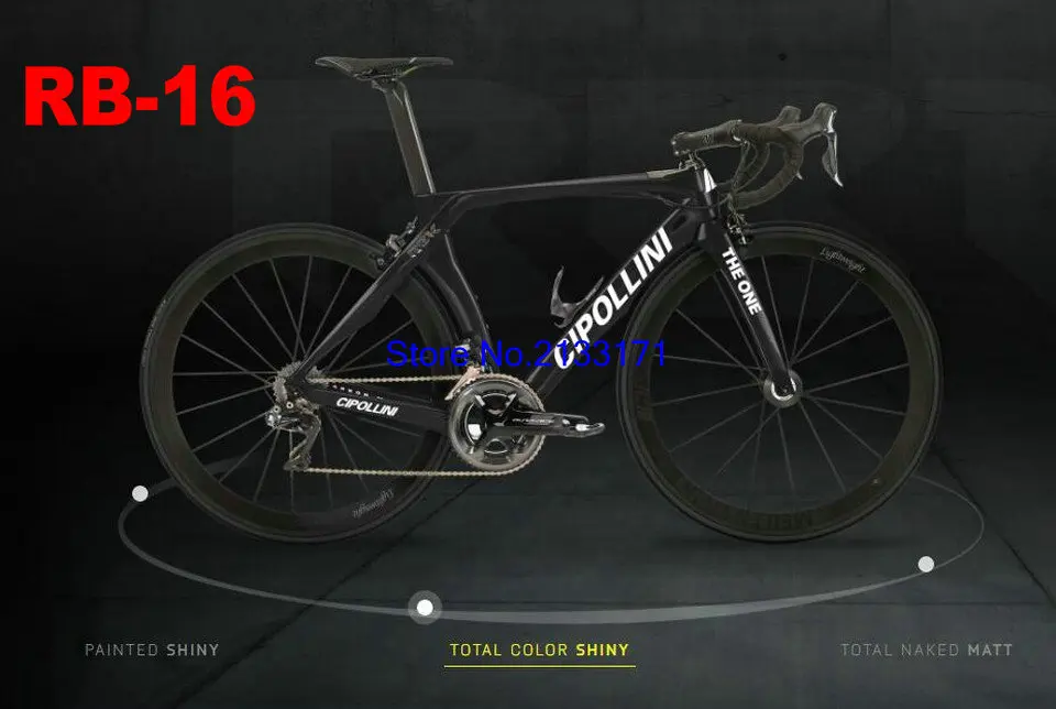 Ленточная рамка Cipollini RB1K одна блестящая RB1000 T1100 углеродное волокно шоссейная велосипедная Рама в комплекте