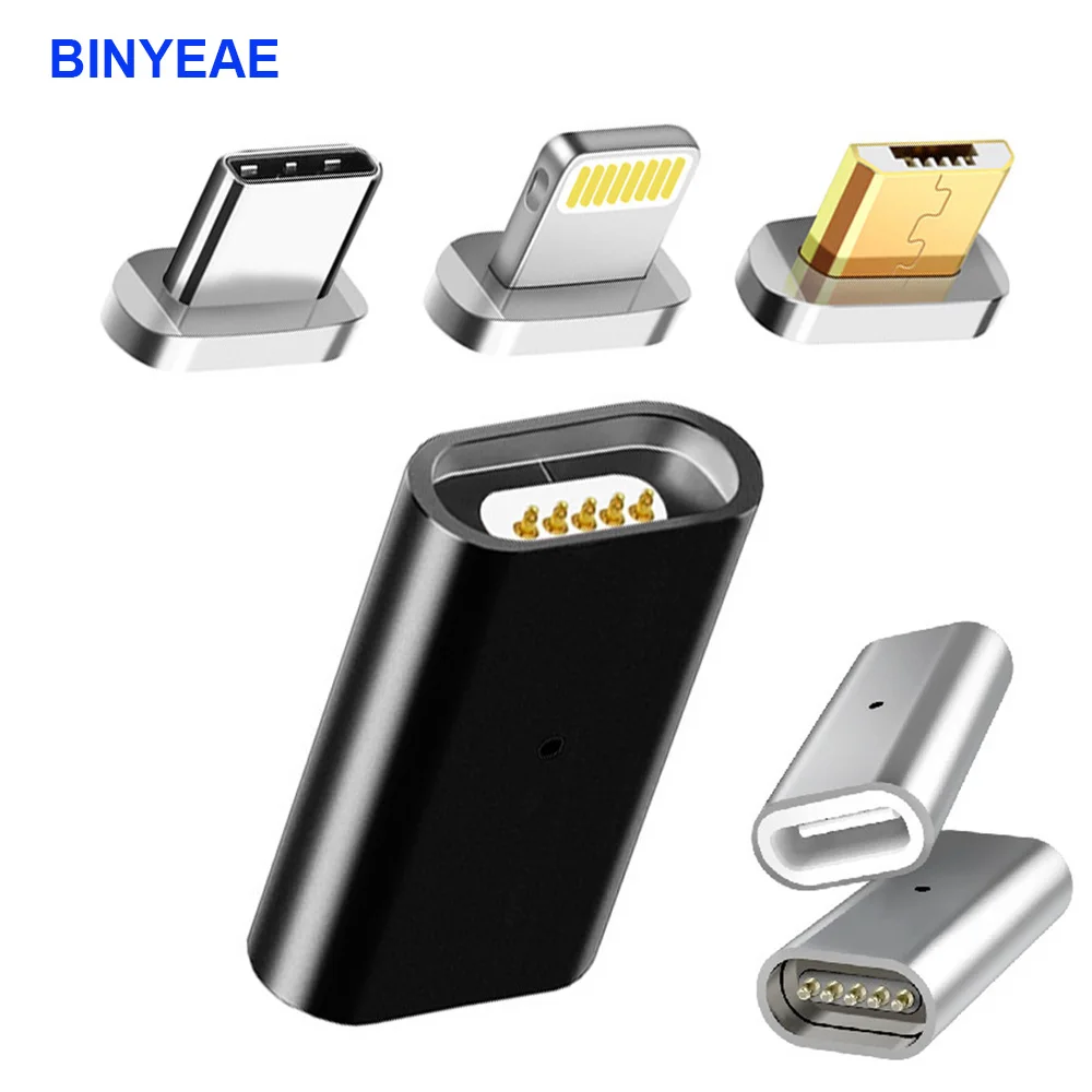 Микро USB к магнитному зарядному кабелю адаптер для освещения на 3 5 Android мобильный