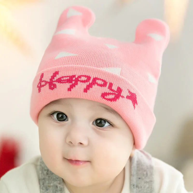 2018 New Baby Hats 100% Cotton Spring Baby Caps for Newborn Boy Girl Infantil Print Soft Baby Hat Accessories 0-3Y (2)