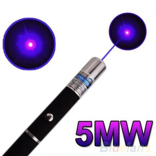 Стабильный Фиолетовый Синий луч светильник Видимый 5 мВт 405 нм лазерная указка лазерная ручка Мощный