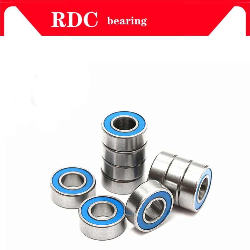 10 шт. ABEC 5 MR84 2RS RS MR84RS 4x8x3 мм синий резиновый герметичный миниатюрный