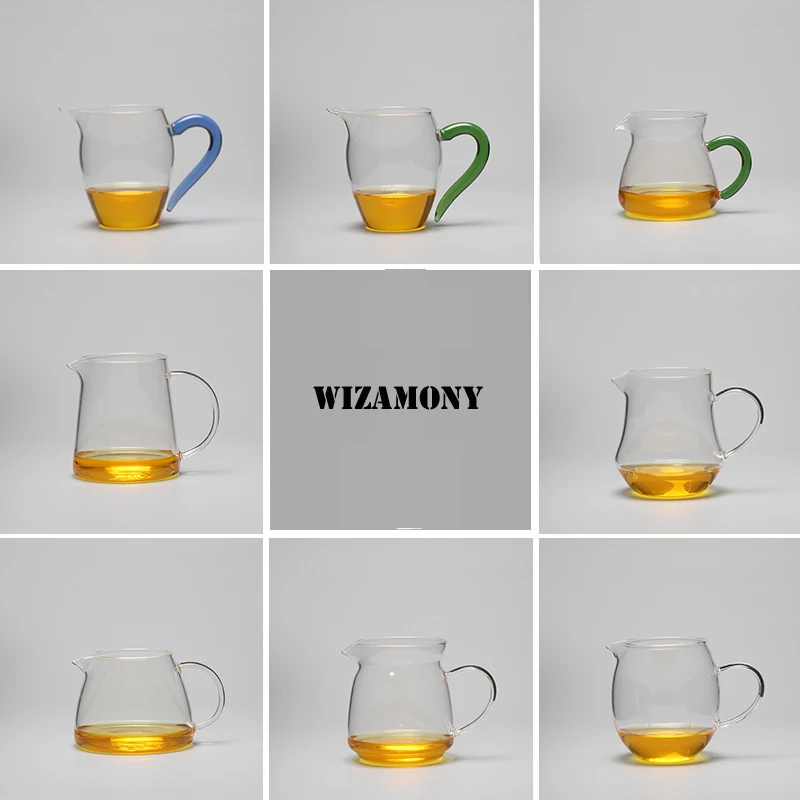 WIZAMONY/Лидер продаж Чайный набор термостойкий стеклянный кувшин для чая кружка