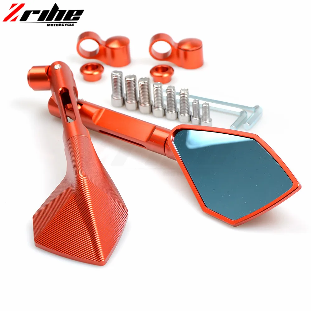 for 1Pair Universal Motorcycle Backup Rearview Mirrors accessories rear view mirror For honda cbr600f Cbr600 f cbr 600f cbr 600