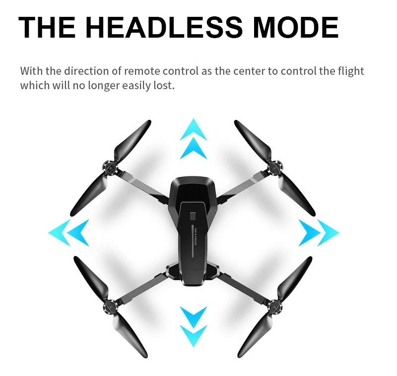 HD Dual Camera 5G WiFi FPV Brushless