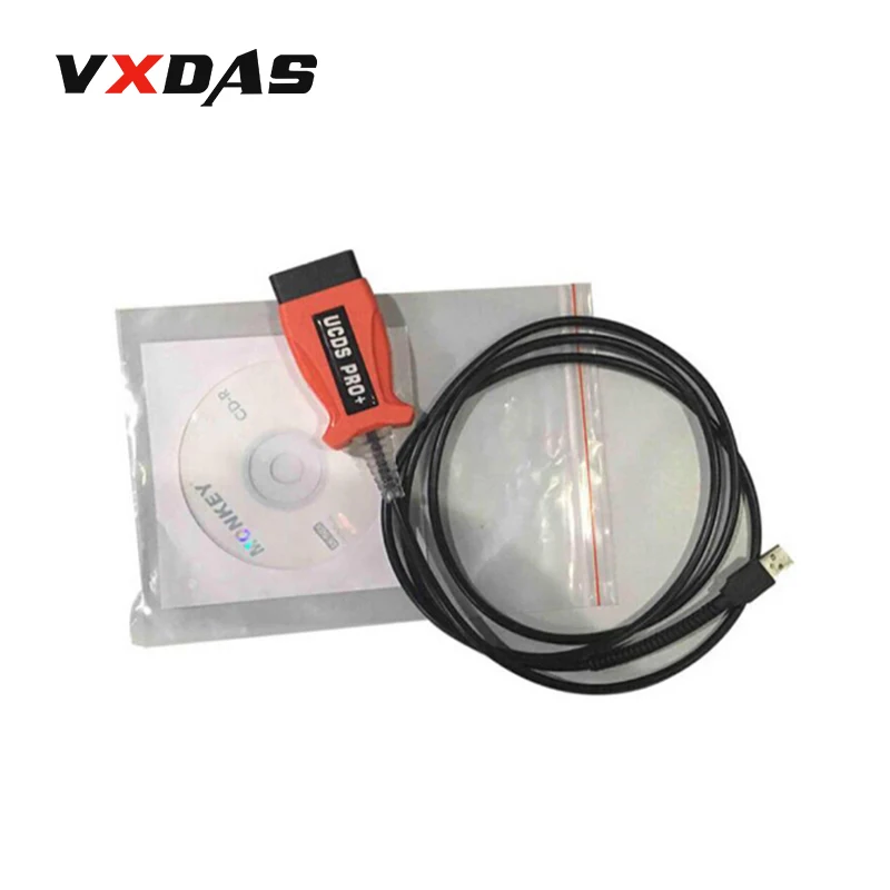 

VXDAS KKL UCDS Pro+ OBD2 Scanner/V1.26.008 Replace Code Reader VCM II UCDS Auto/Car Diagnostic Tool For Ford Adapter OBD Cables