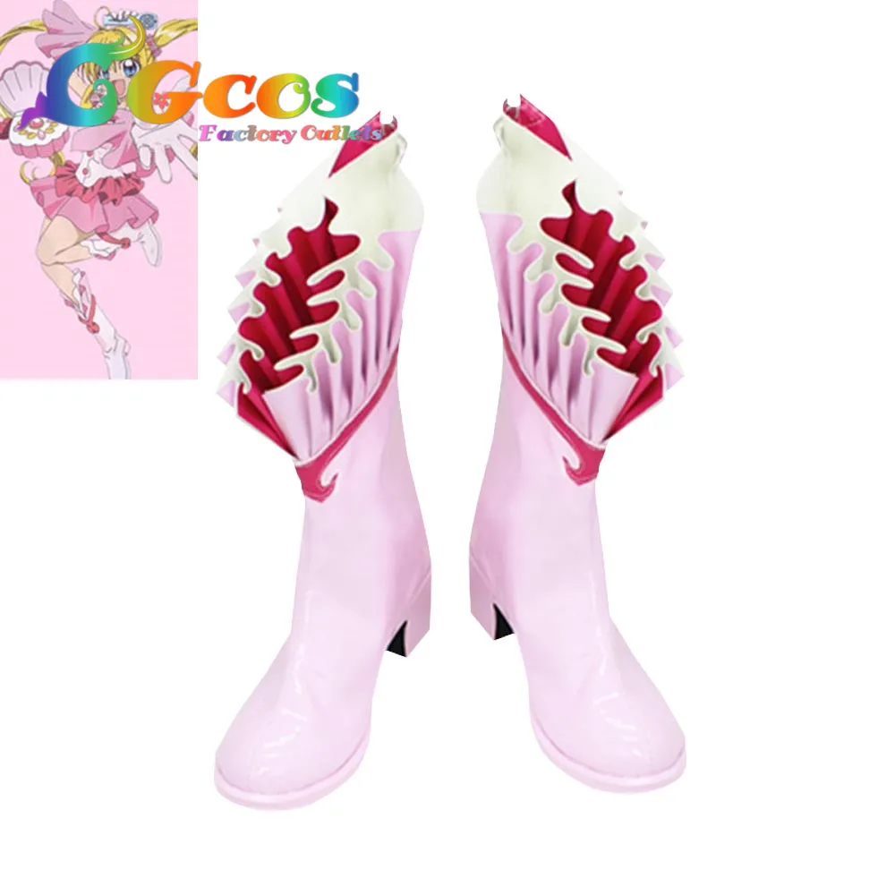 

CGCOS Free Shipping Cos Cosplay Shoes Mermaid Melody Nanami Ruchia Boots New in Stock Halloween Christmas Party