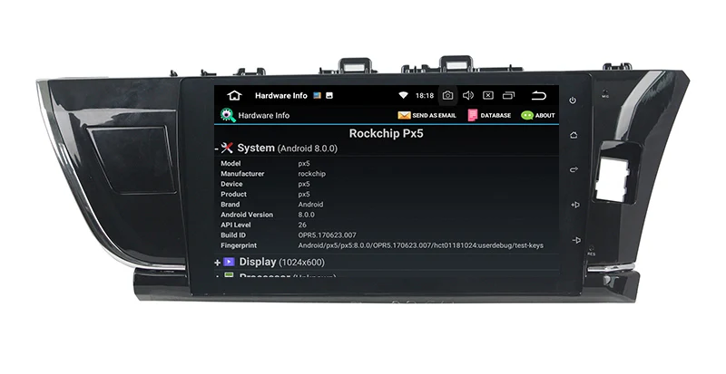 Clearance Belsee Android 8.0 Head Unit 10.1 inch touch screen radio DVD GPS Navigation for Toyota Corolla 2014 2015 Stereo Octa Core 4+32g 2