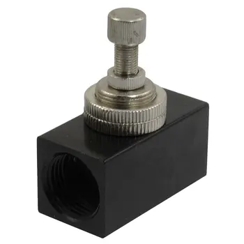 

Black G3/8" ASC-10 One-Way Restrictive Precision Pneumatic Flow Control Valve