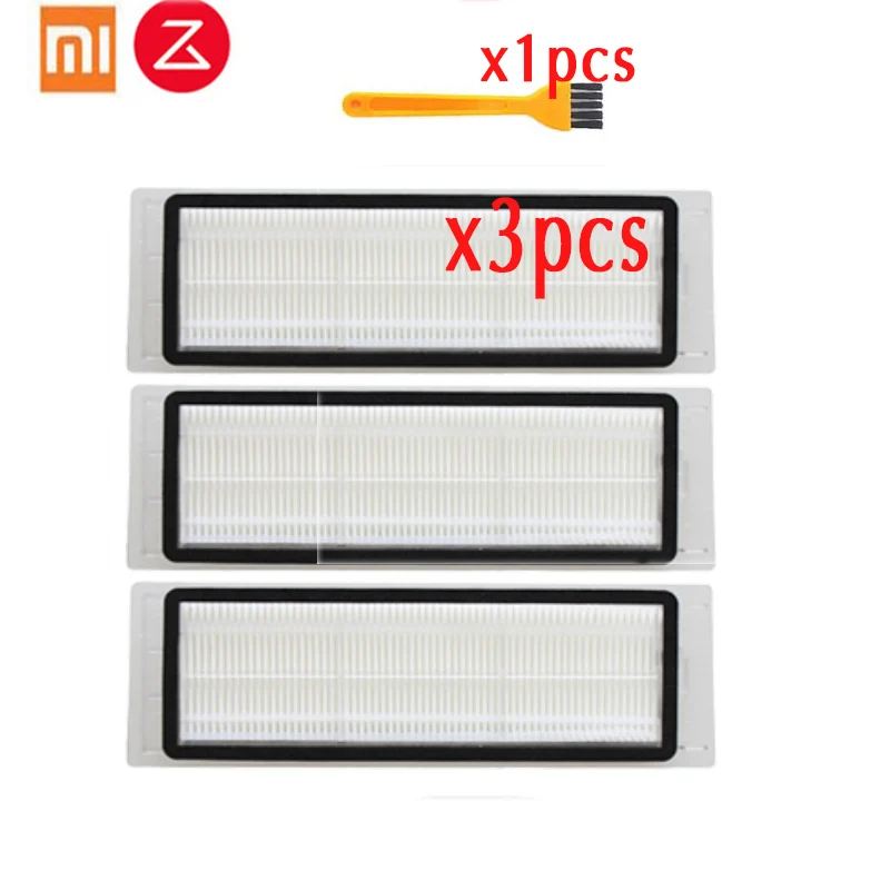 Hepa фильтр Сменные аксессуары комплект совместимый моющийся HEPA фильтр для Xiaomi Mijia 1st 2nd roborock s50 S51 части робота - Цвет: 4pcs