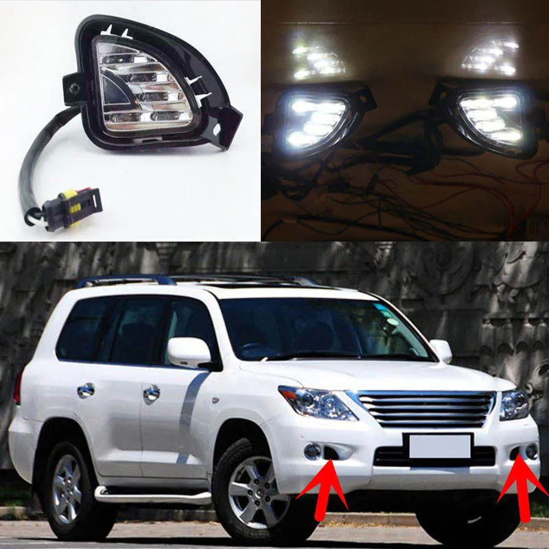 Waterproof Dimming Style Relay 12V LED Car Daytime Running Lights DRL