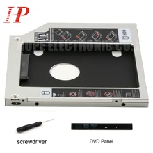 For DELL Inspiron 15R 3537 5521 3.0 2nd HDD SSD Adapter Caddy DVD-ROM Optibay 9.5mm Thickness For DELL Inspiron 15R 3537 5521 3.0 2nd HDD SSD Adapter Caddy DVD-ROM Optibay 9.5mm Thickness