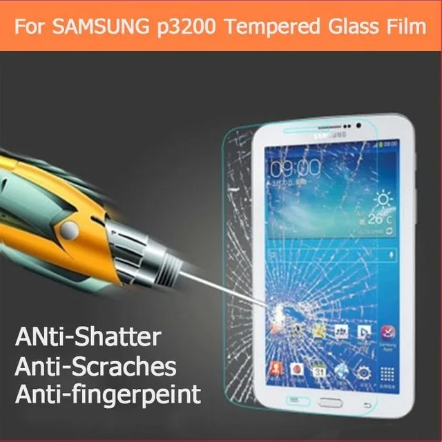 2 шт. для Samsung Galaxy Tab 3 T210 T211 P3200 P3210 7-дюймовый протектор экрана из закаленного стекла