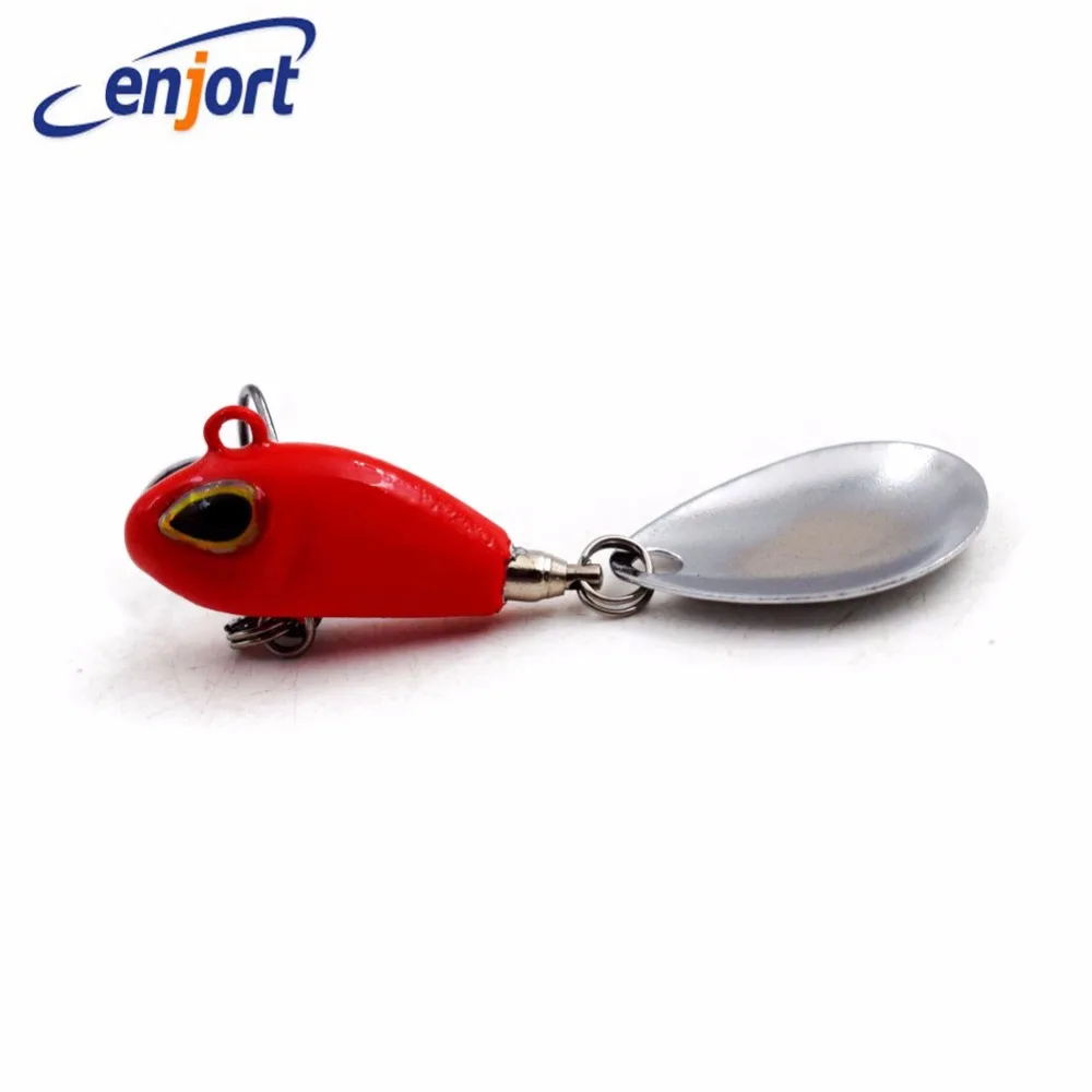 Enjort 1 шт. fising приманки 5.6cm-12g-8 # крючки Блёстки мини рыбы Swimbait wobber жесткий приманки рыболовные снасти искусственный