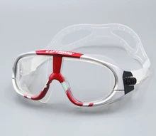Brand Men Women Anti Fog UV Protection Swimming Goggles Professional Electroplate Waterproof adjustable Large frame Swim