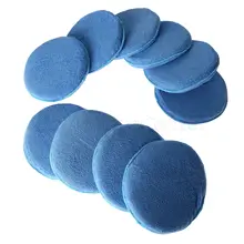 Buy New 10X 6inch Car Waxing Polish Soft Microfiber Foam Sponge Applicator Pads Auto Cleaning Detailing Pads For Car Wash Care Free Shipping