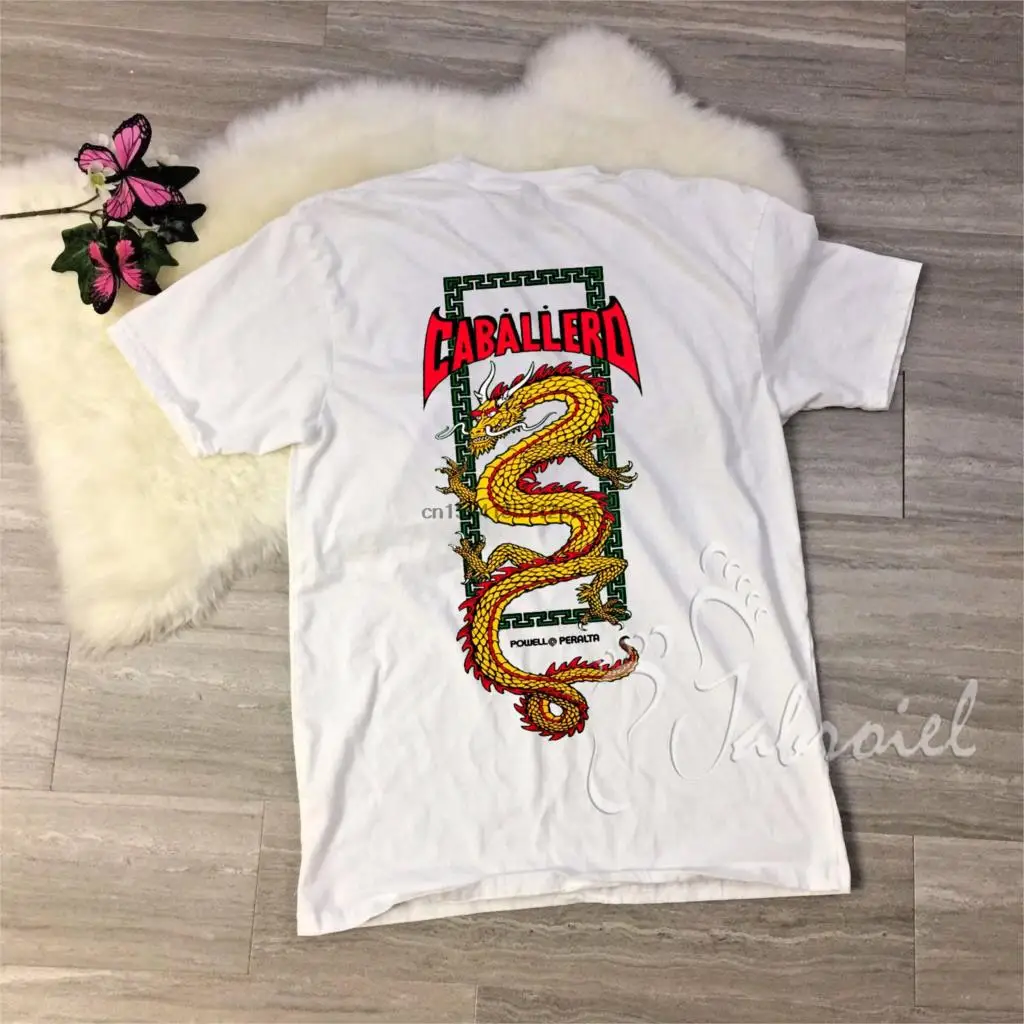 

Vintage Powell Peralta Shirt Steve Caballero Dragon And Bats Street REPRINT