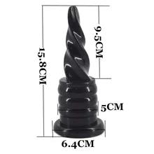 FAAK Cheap Unique Anal Plugs Wholesale Soft Adult Products Sexy toys for Woman Men Ice Cream Small Butt Plug Masturbation Dildos