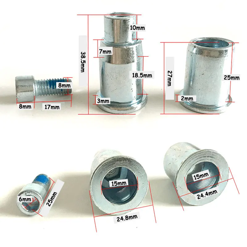 Амортизирующий соединитель рамы горного велосипеда пластиковая втулка передний