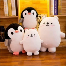 Lovely Polar Bear Penguin Soft Plush Toy Eiderdown Cotton Stuffed Plush Doll Children Birthday Gift Lovely Polar Bear Penguin Soft Plush Toy Eiderdown Cotton Stuffed Plush Doll Children Birthday Gift