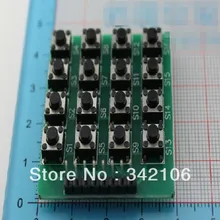 2 шт. Micro коммутатор 4x4 матрица клавиатура 16 клавиши клавиатуры микроконтроллер внешний модуль расширения датчик