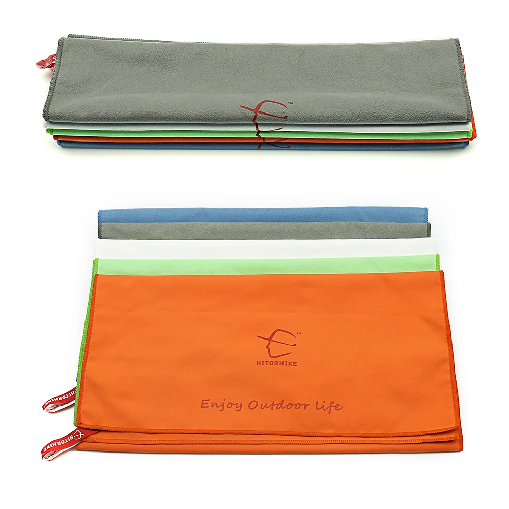 Hitorhike Microfiber Ultralight Compact Quick Drying Towel Camping Hiking Swimming Sports Hand Face Towel Outdoor Travel Kits