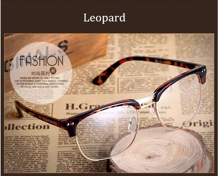 half frame glasses frame (4)