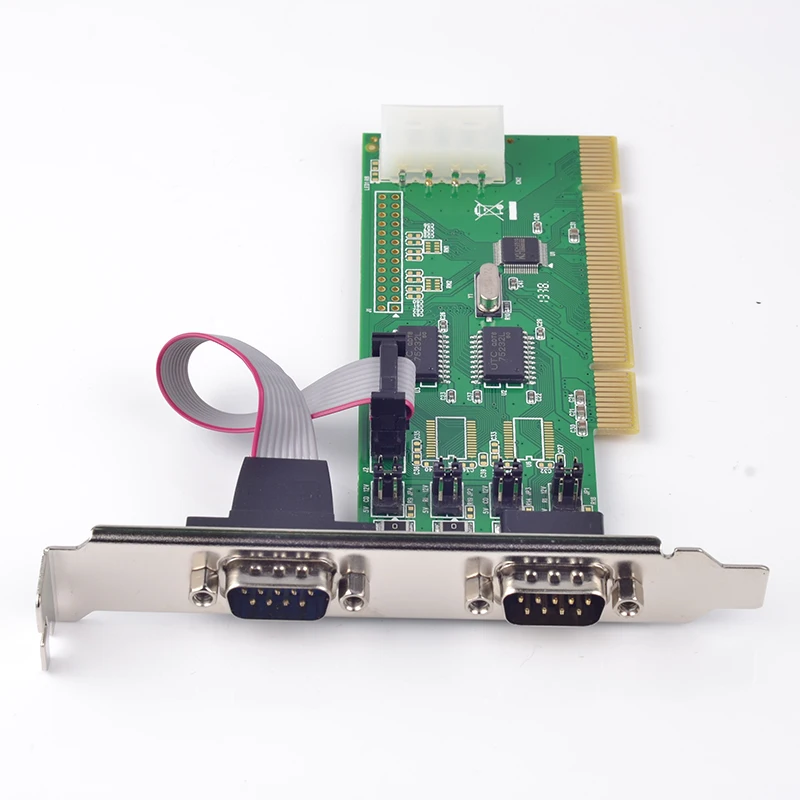 PCI to 2 Serial RS232 Ports Card PCI Multi I/O cardin Add On Cards