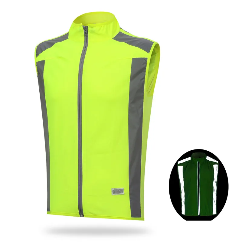 Weimostar 2018 Windproof Reflective Cycling cycling vest chaleco