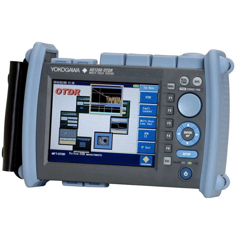 FTTH OTDR Yokogawa AQ1200 с 1310/1550nm 34/32dB потери волокна тестеры