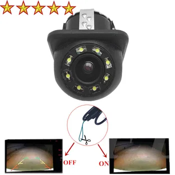 

sales promotion 20MM 8 LED Night Vision CCD Car Rear View Camera parking assistance Car Camera Universal camera Waterproof