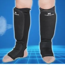 Хлопок боксерские щитки MMA подъем протекторы Защита ног TKD кикбоксинг pad Muaythai тренировка ног поддержка протекторы