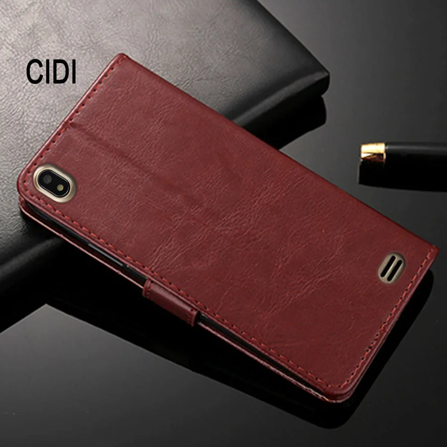

YSW For Prestigio Wize Q3 PSP3471 DUO Case Wallet Case with Card Slot and Kickstand PU Leather Flip Flap Cases