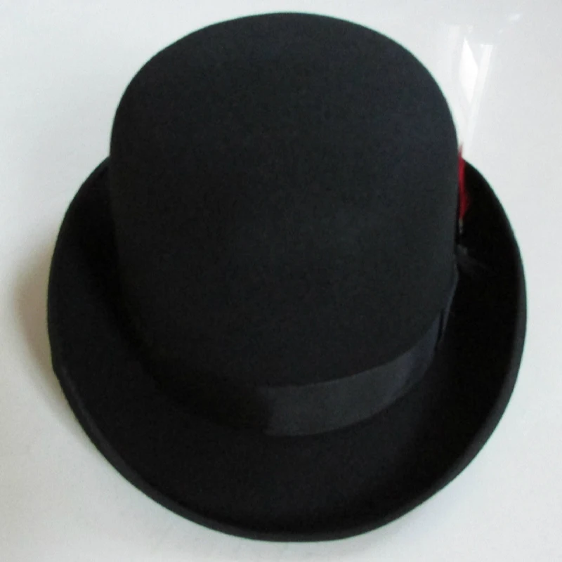 LIHUA зимняя котелок шляпа шерсть fedora Трилби шапки для мужчин шерстяная шляпа-котелок шляпа фетр billycock шапки для мужчин купол chapeu casquette