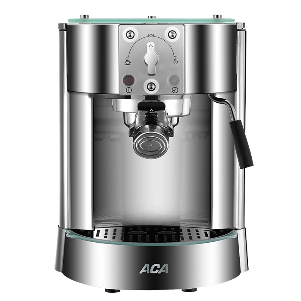 ACA AC EG10B Эспрессо кофеварка с 15bar двухканальный пивоваренный стакан Паровая
