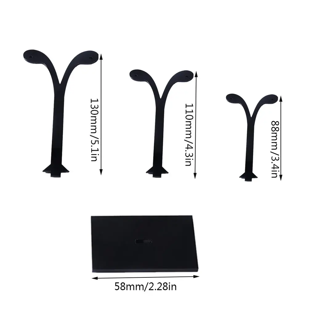3pcs/2pcs T Shaped Earrings Display Shelf Stand Holder Container Jewelry Organizer Rack Stud Earrings Holder Display Stand Rack 3pcs/2pcs T Shaped Earrings Display Shelf Stand Holder Container Jewelry Organizer Rack Stud Earrings Holder Display Stand Rack