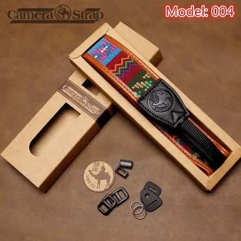 

Weave Braid Handmade ethnic genuine leather dslr camera strap Nylon shoulder neck Straps Belt Grip For DSLR Nikon Canon Sony