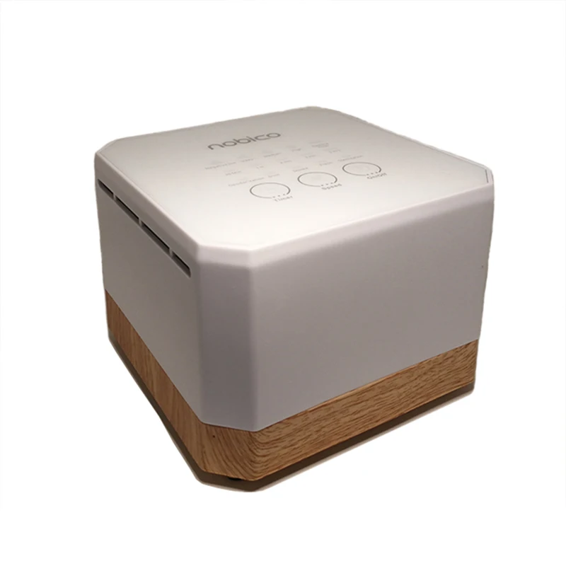 

Nobico 2019 New Mini Air Purifier Desktop Negative Ion HEPA Filter Air Ionizer 3 Mode Air Cleaner Wooden Grain 100V-240V