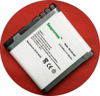 

SEAPROMISE wholesale 5pcs lot mobile phone battery BP-6MT BP 6MT BP6MT for Nokia N81 6720C E51 N81 N82 N82-8G