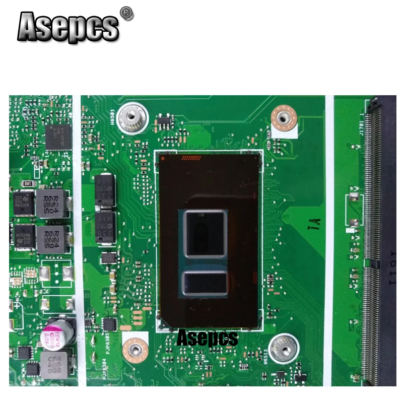 Asepcs X441UA материнская плата с 4 Гб ОЗУ i7-7500 для ASUS X441UV X441U F441U A441U X441UR Материнская плата ноутбука тест ОК