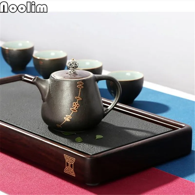 

Japanese Style Vintage Teapot Kettle Handpainted Ceramic Tea Pots Plum Blossom Pattern Teapot Kung Fu Tea Sets