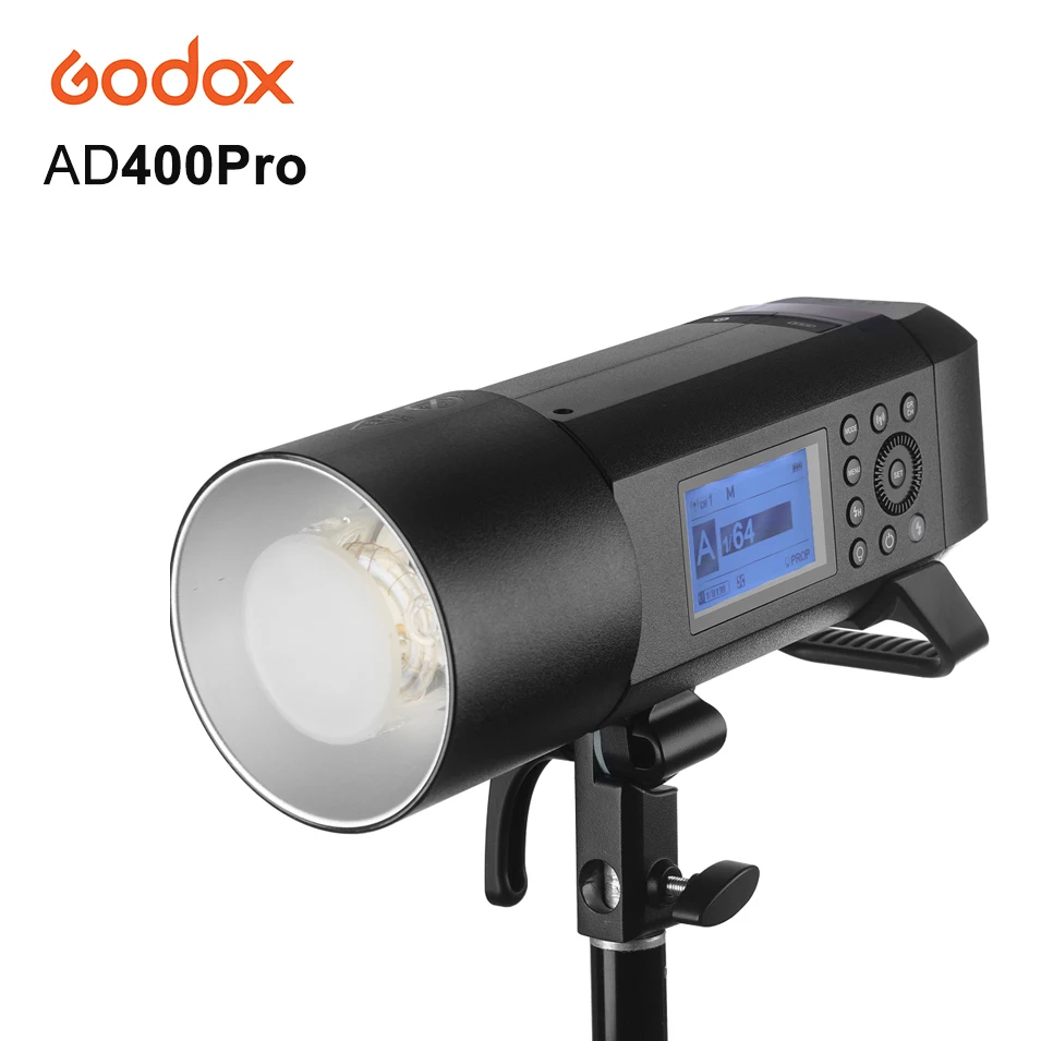 US $799.00 Godox AD400Pro 400W Studio Photographic Lighting AllInOne Outdoor Flash Light TTL HSS With BuiltIn 24G Wireless X System