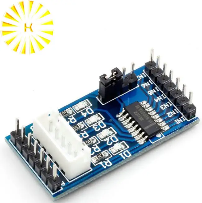 

ULN2003 Stepper Motor Driver Board Module for 5V 4-phase 5 line 28BYJ-48 For Arduino Connector