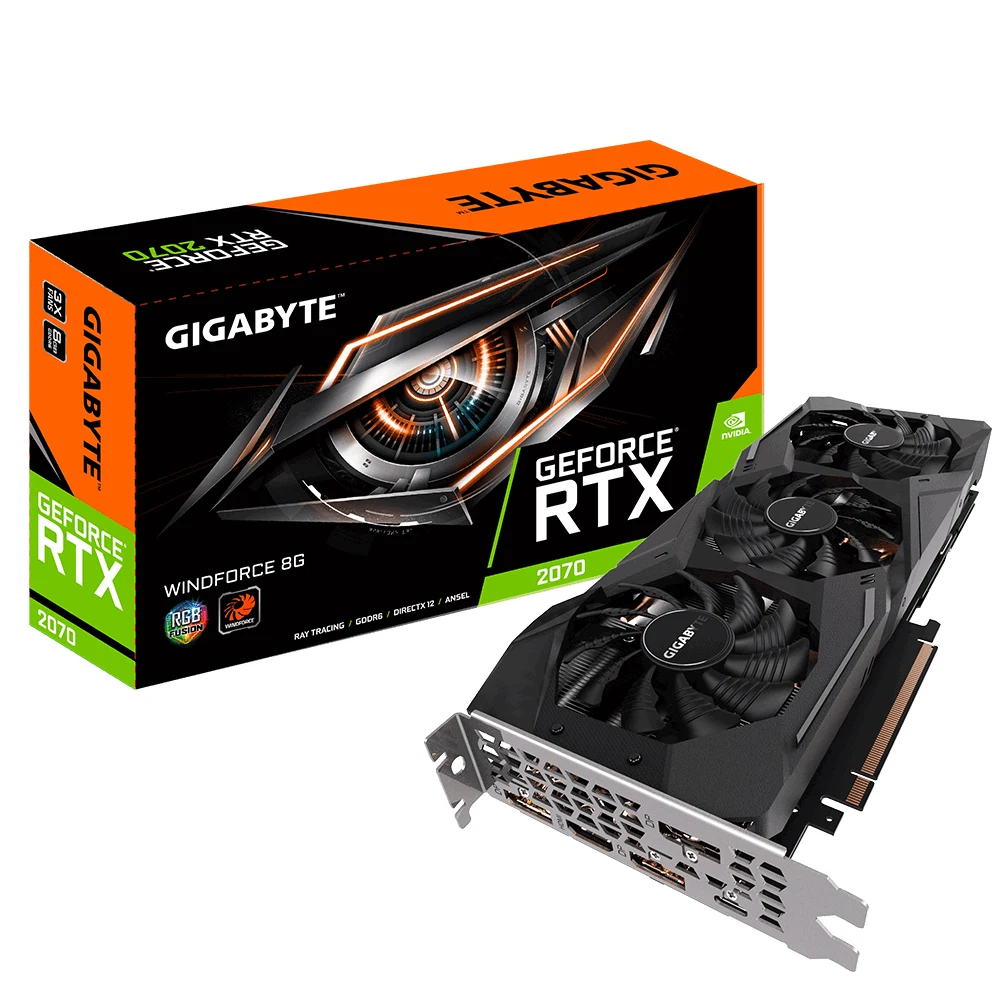 Видеокарты Bykski Full Cover Waterblock Plus GABYTE GeForce RTX 2070 WINDFORCE 8 г. П/П: GV-N2070WF3-8GC | Компьютеры и