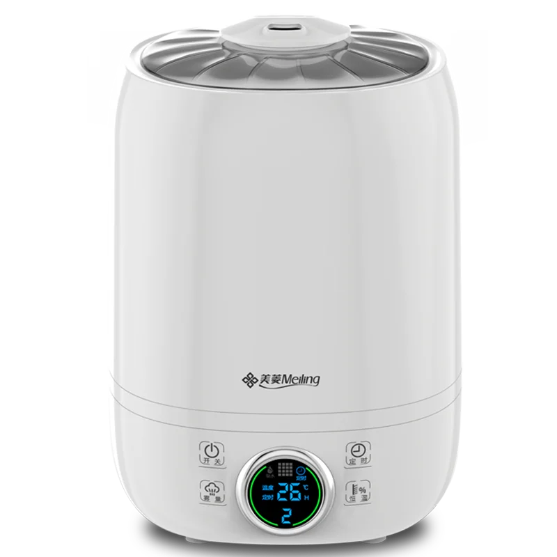 

Humidifier Silent High Capacity Intelligent Office Bedroom Air Purifier 4.6L Timing LED Screen Touch