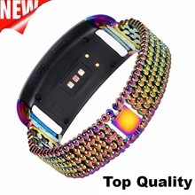 Высококачественный Браслет из нержавеющей стали COMLYO для samsung gear Fit2 Smart смарт-ремешок для часов gear Fit2